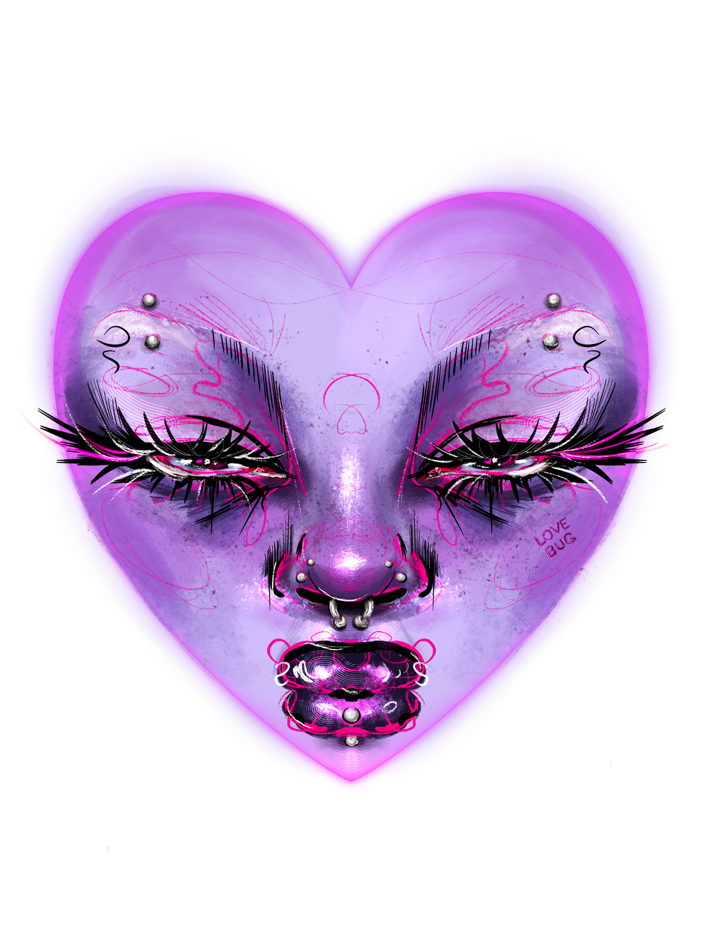 LOVE BUG STICKER